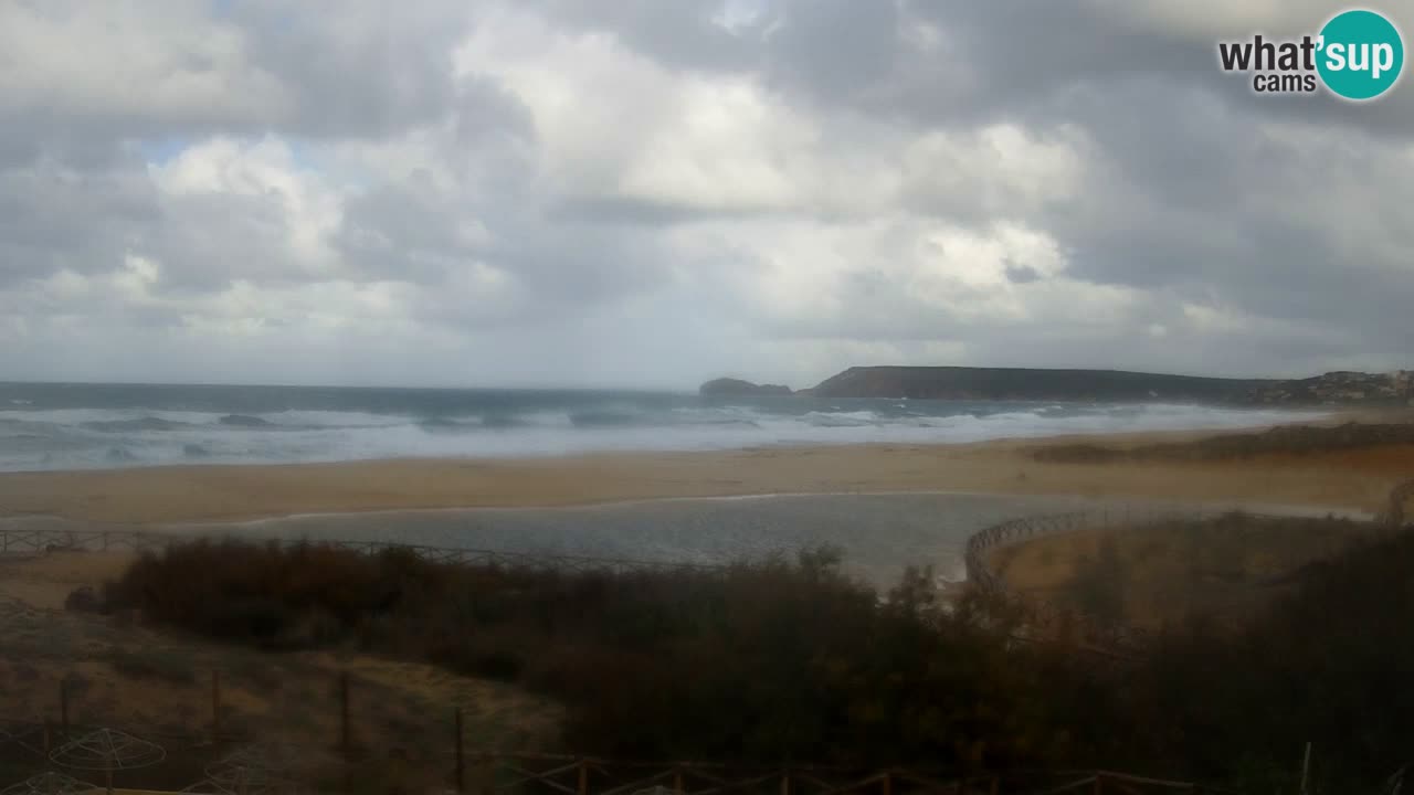 Webcam Torre dei Corsari – Vue en direct sur la plage depuis Punta Usai