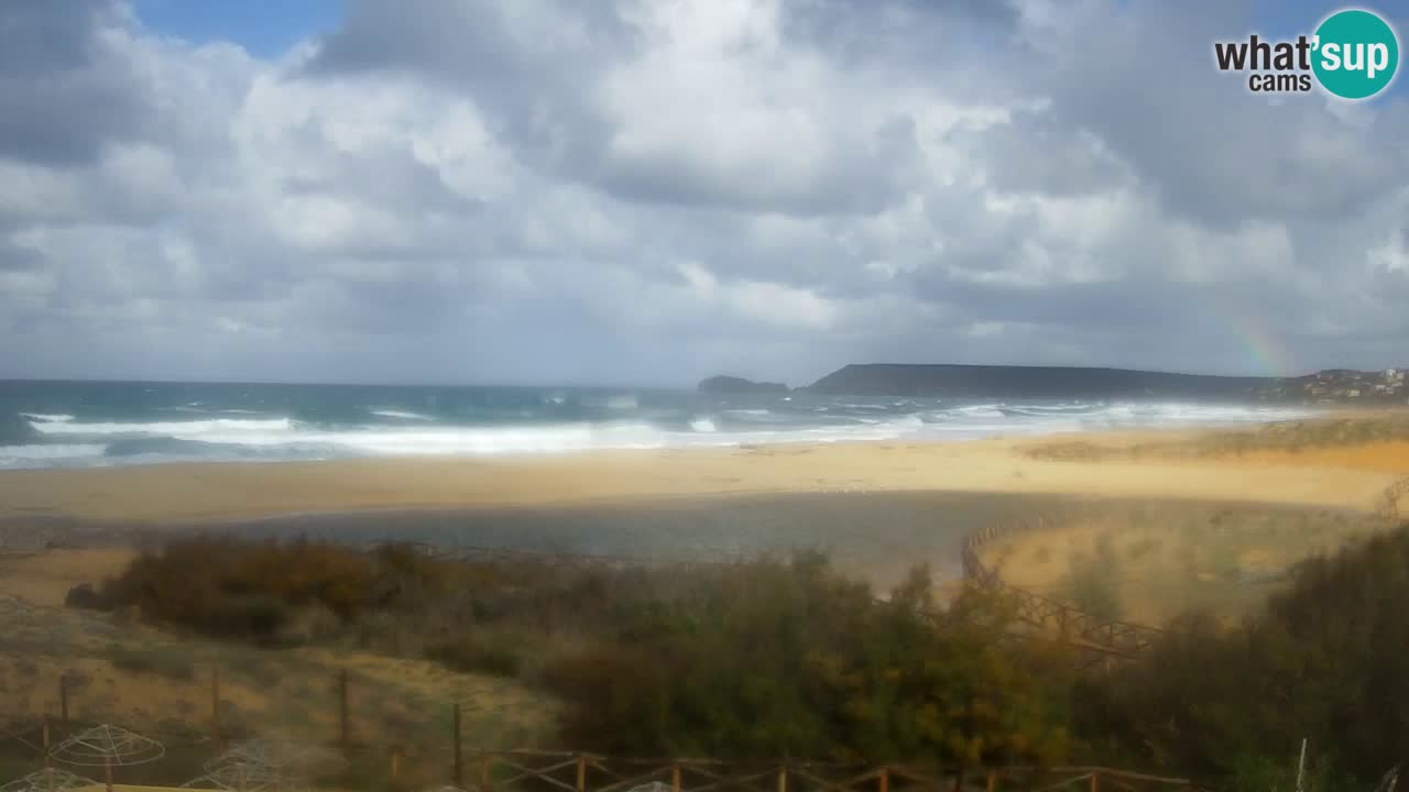 Webcam Torre dei Corsari – Vue en direct sur la plage depuis Punta Usai