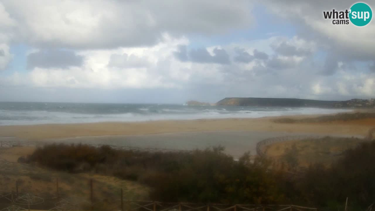 Webcam Torre dei Corsari – Live Beach View from Punta Usai
