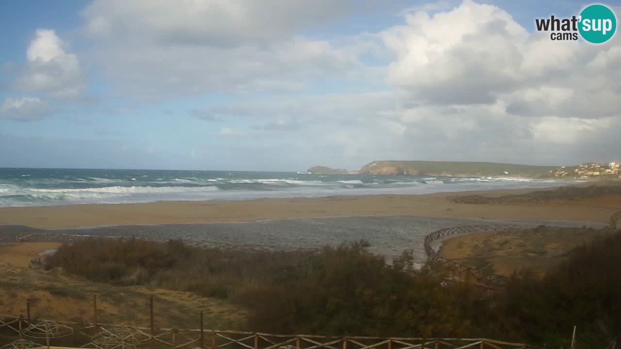 Webcam Torre dei Corsari – Vista live sulla spiaggia da Punta Usai