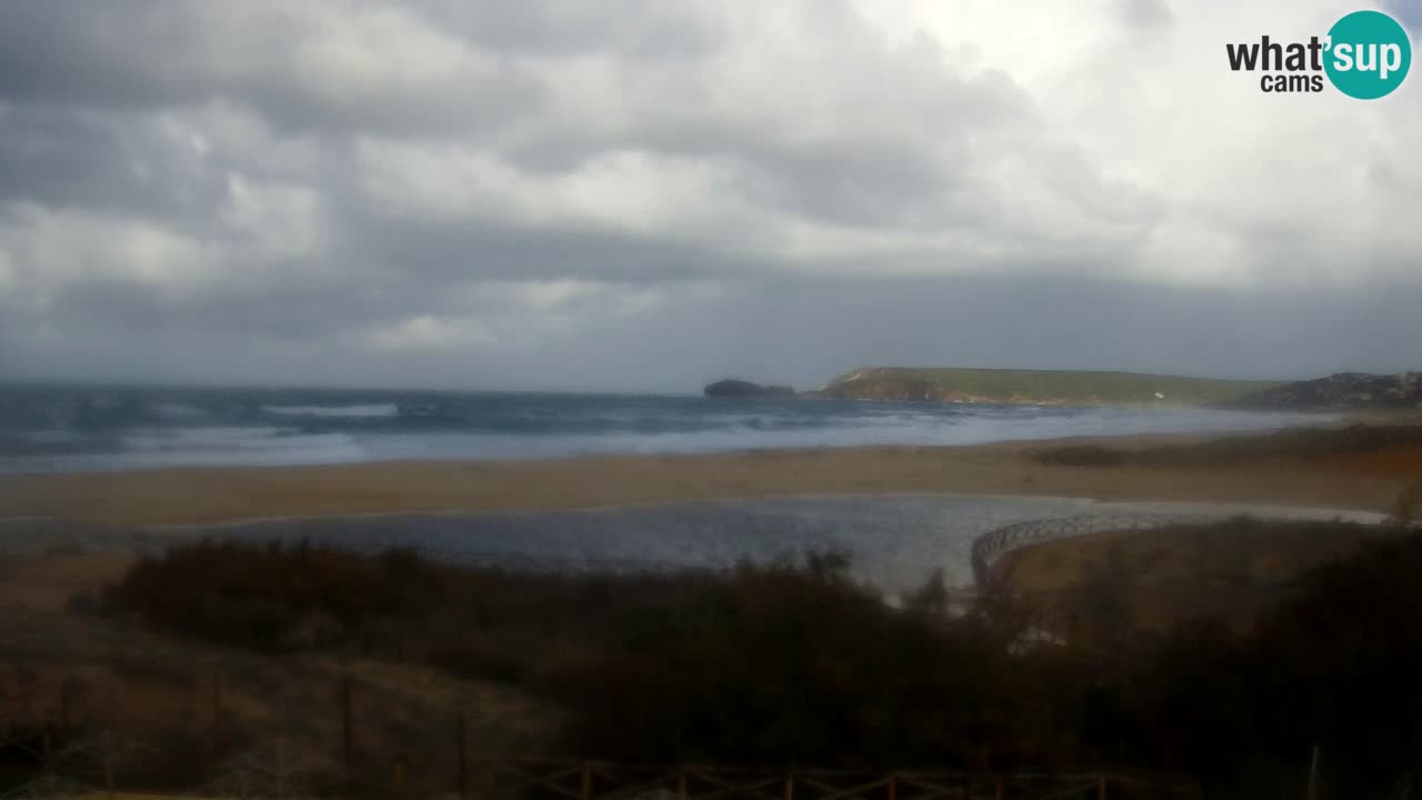 Webcam Torre dei Corsari – Live Beach View from Punta Usai
