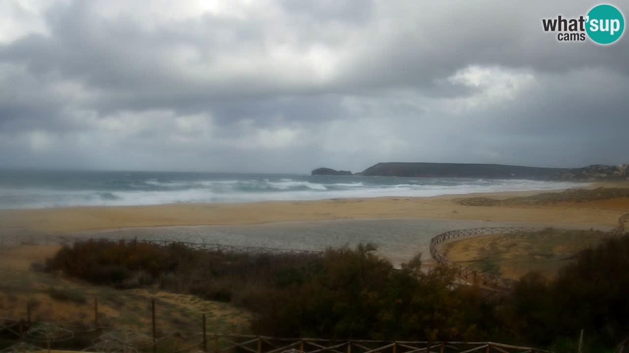Webcam Torre dei Corsari – Vista live sulla spiaggia da Punta Usai
