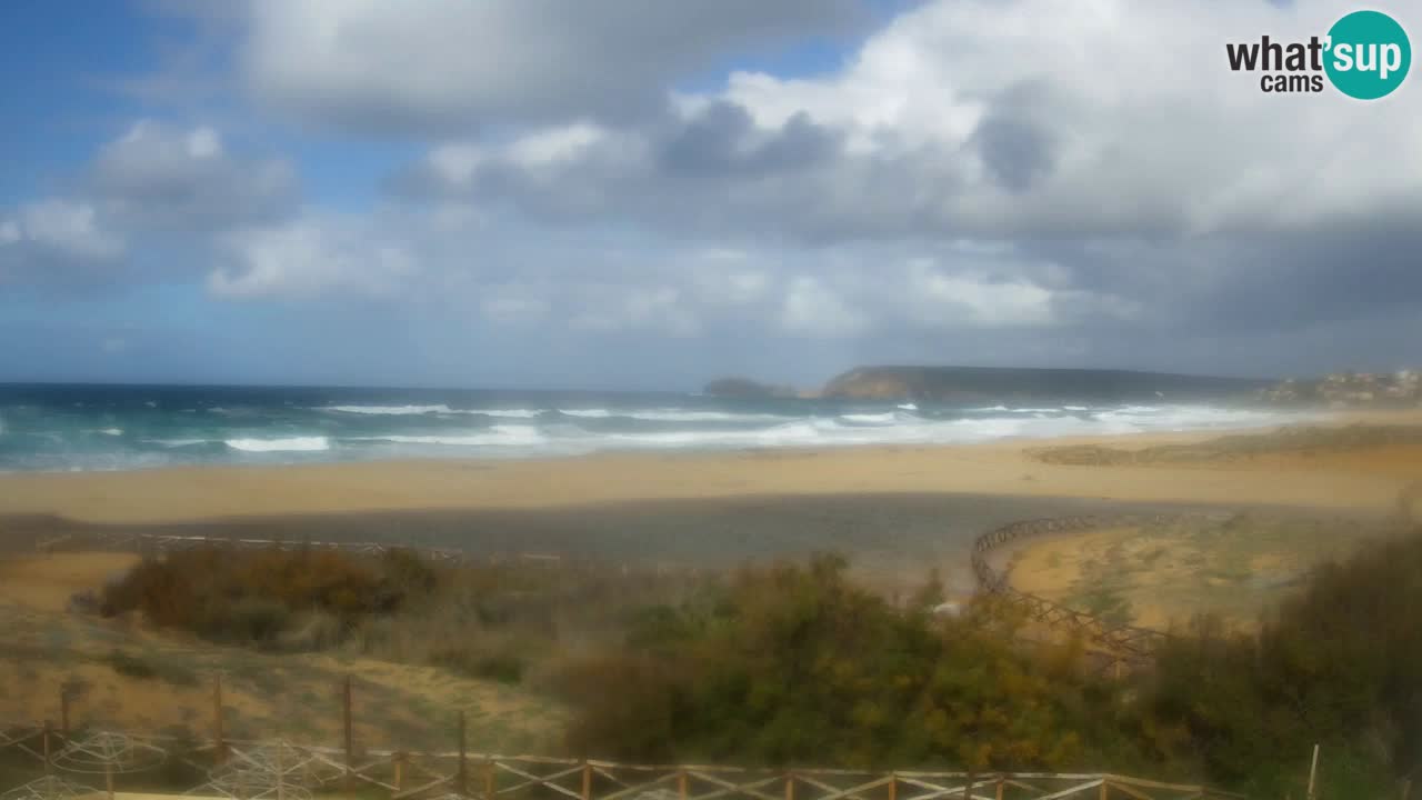 Webcam Torre dei Corsari – Vue en direct sur la plage depuis Punta Usai
