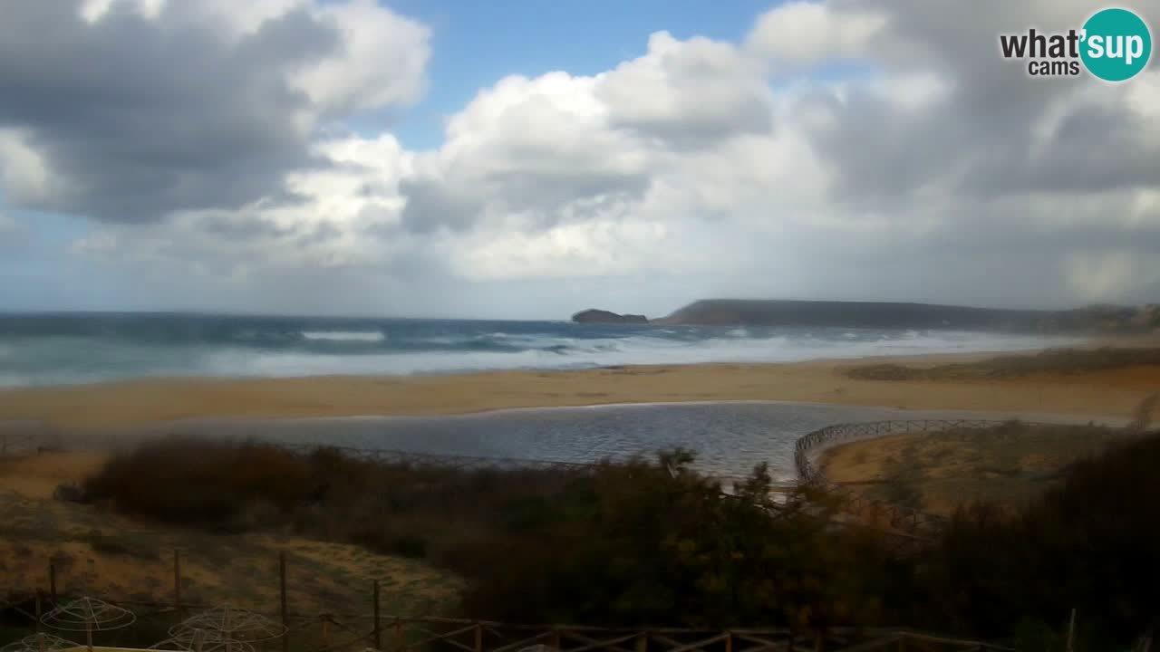 Webcam Torre dei Corsari – Vista live sulla spiaggia da Punta Usai