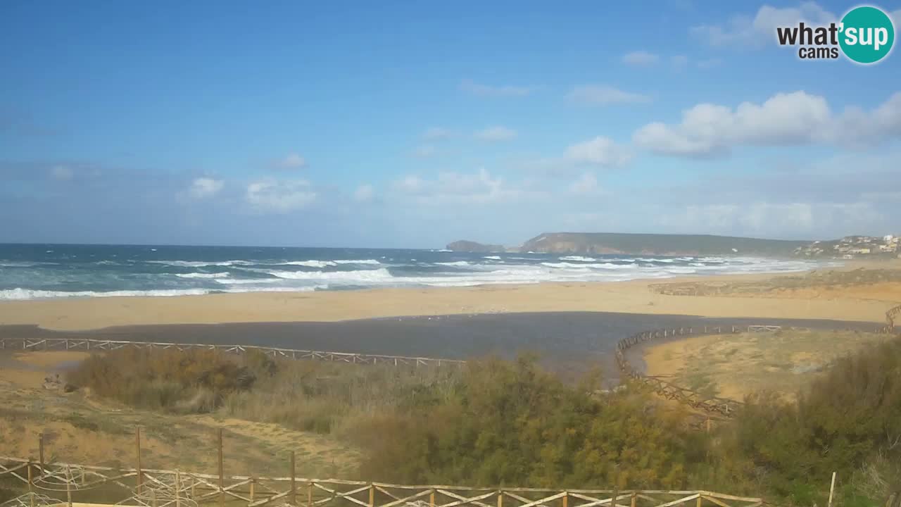 Webcam Torre dei Corsari – Vue en direct sur la plage depuis Punta Usai