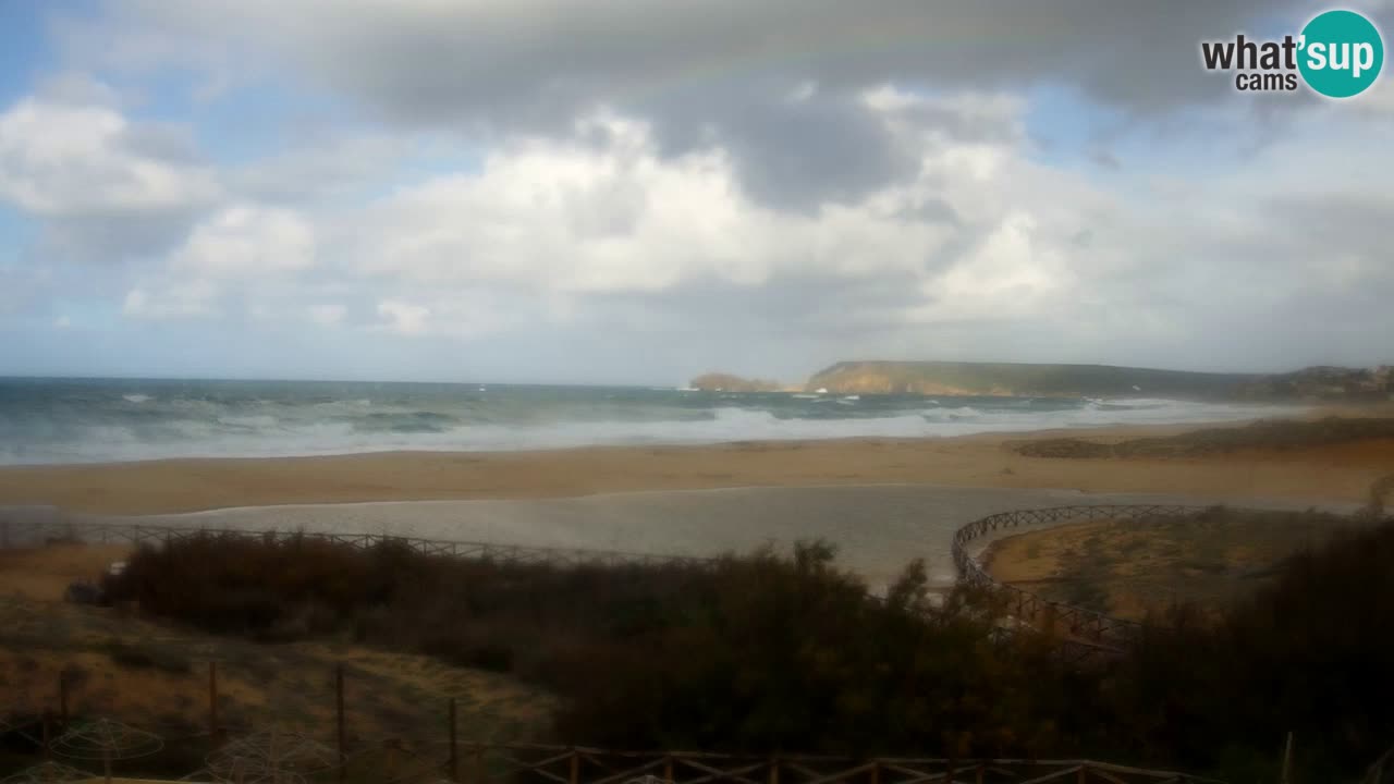 Webcam Torre dei Corsari – Vue en direct sur la plage depuis Punta Usai