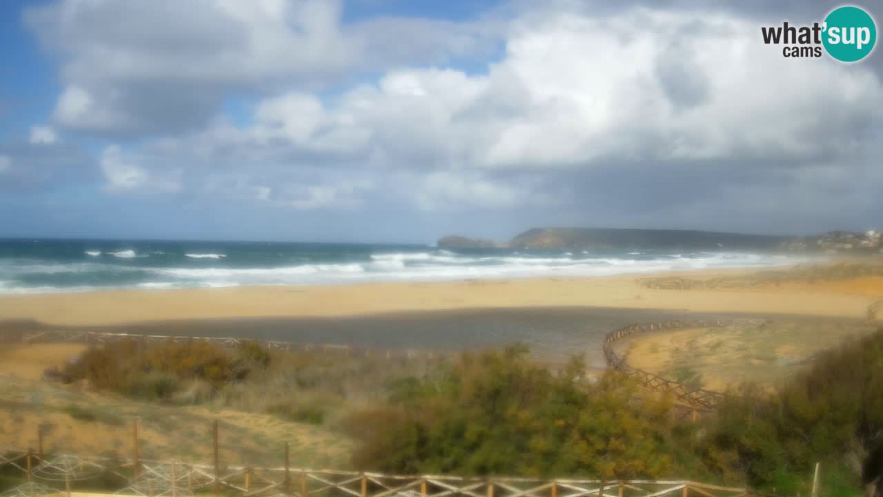 Webcam Torre dei Corsari – Vista live sulla spiaggia da Punta Usai