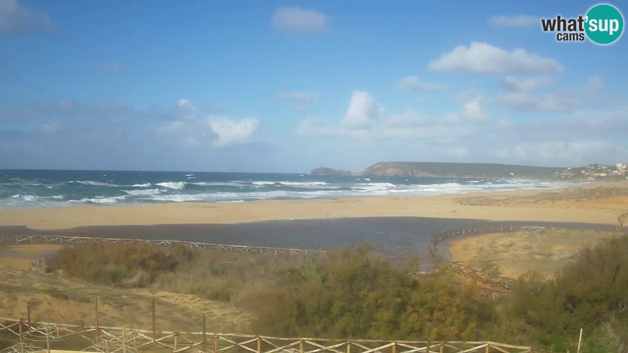 Webcam Torre dei Corsari – Vue en direct sur la plage depuis Punta Usai