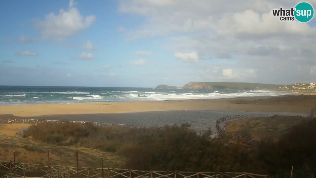 Webcam Torre dei Corsari – Live Beach View from Punta Usai