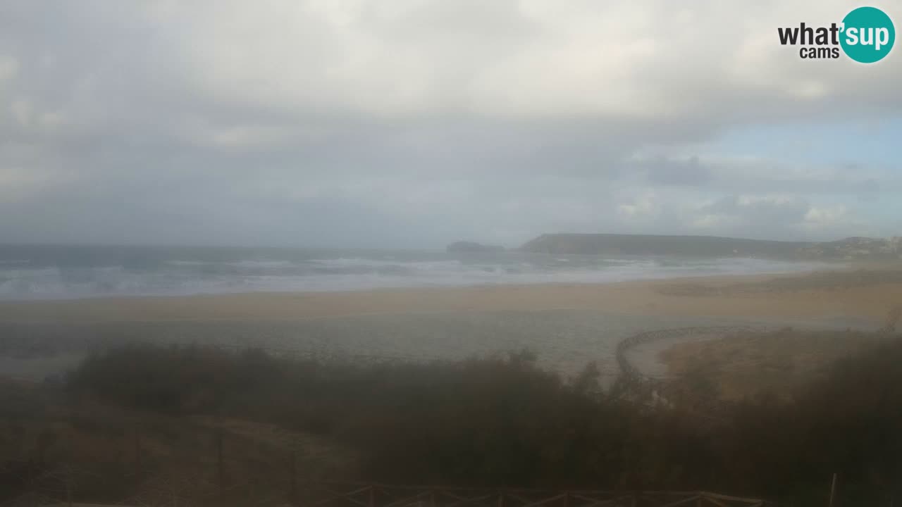 Webcam Torre dei Corsari – Vue en direct sur la plage depuis Punta Usai