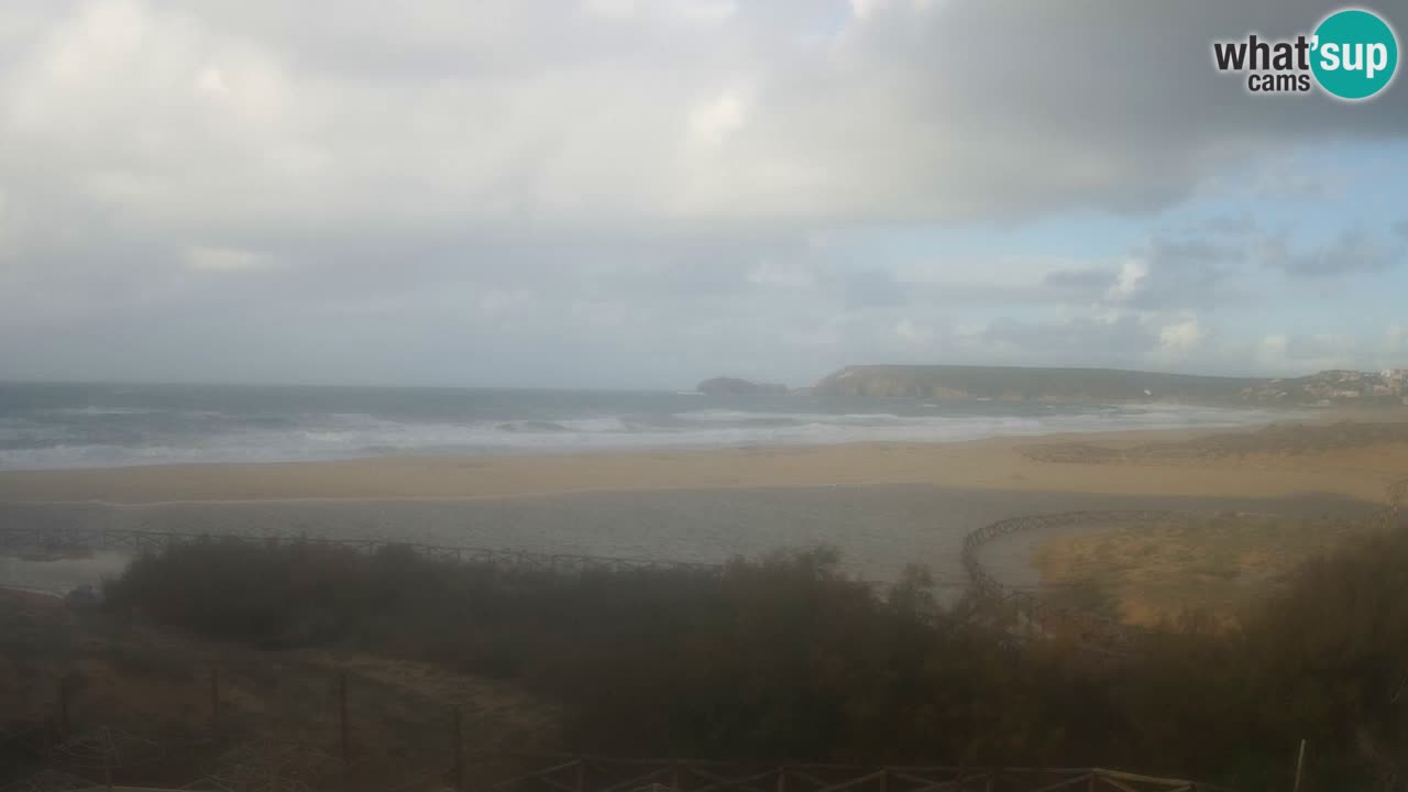 Webcam Torre dei Corsari – Vista live sulla spiaggia da Punta Usai