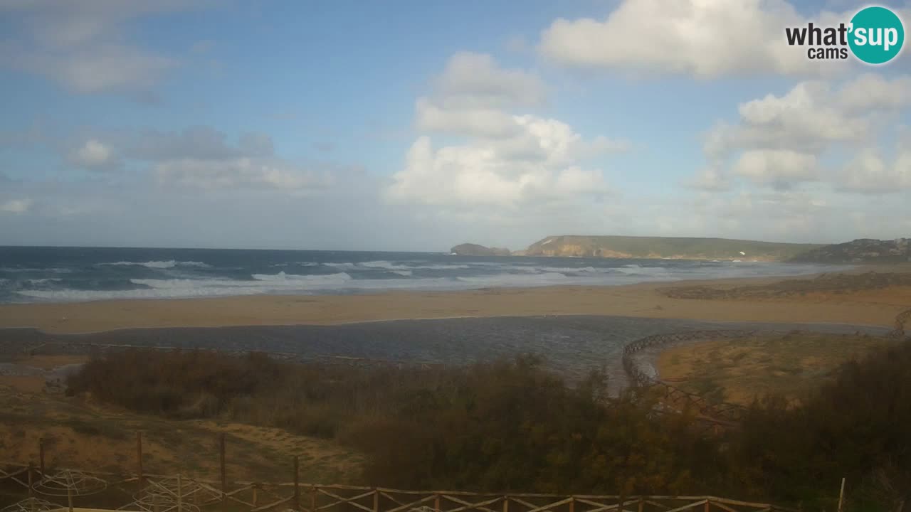 Webcam Torre dei Corsari – Vue en direct sur la plage depuis Punta Usai