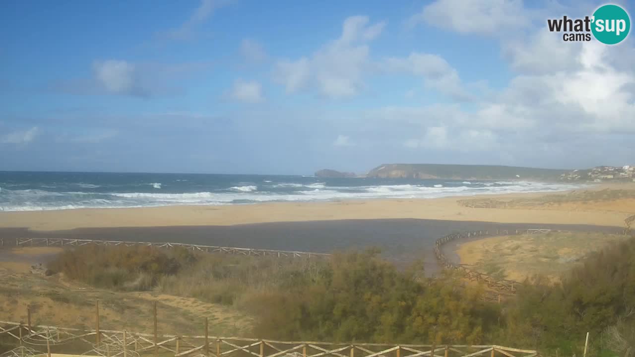 Webcam Torre dei Corsari – Vista live sulla spiaggia da Punta Usai