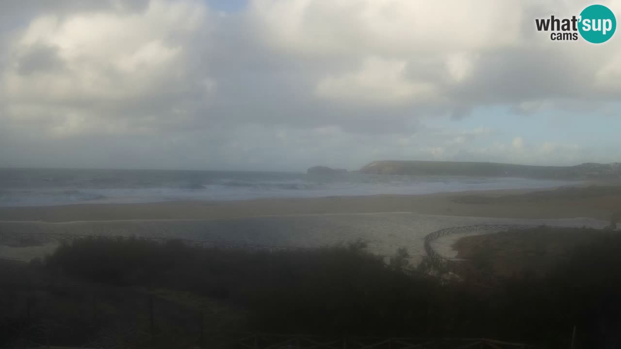 Webcam Torre dei Corsari – Live Beach View from Punta Usai