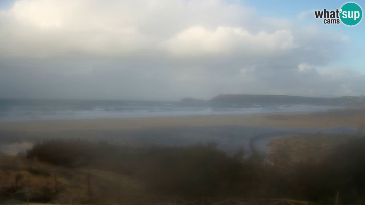 Webcam Torre dei Corsari – Liveblick auf den Strand von Punta Usai
