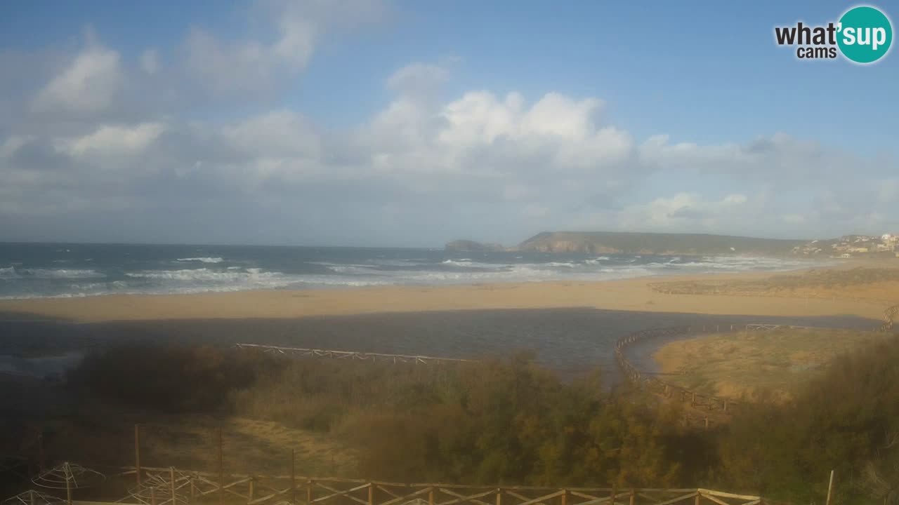 Webcam Torre dei Corsari – Vue en direct sur la plage depuis Punta Usai
