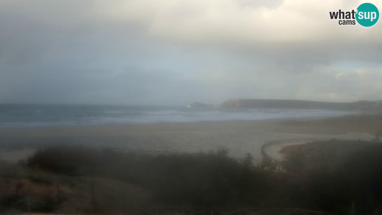 Webcam Torre dei Corsari – Vista live sulla spiaggia da Punta Usai
