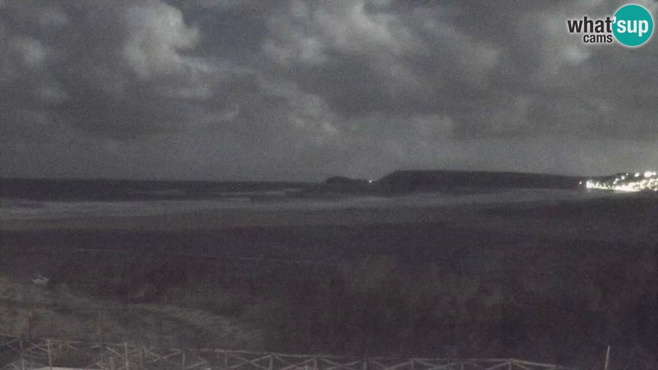 Webcam Torre dei Corsari – Vista live sulla spiaggia da Punta Usai