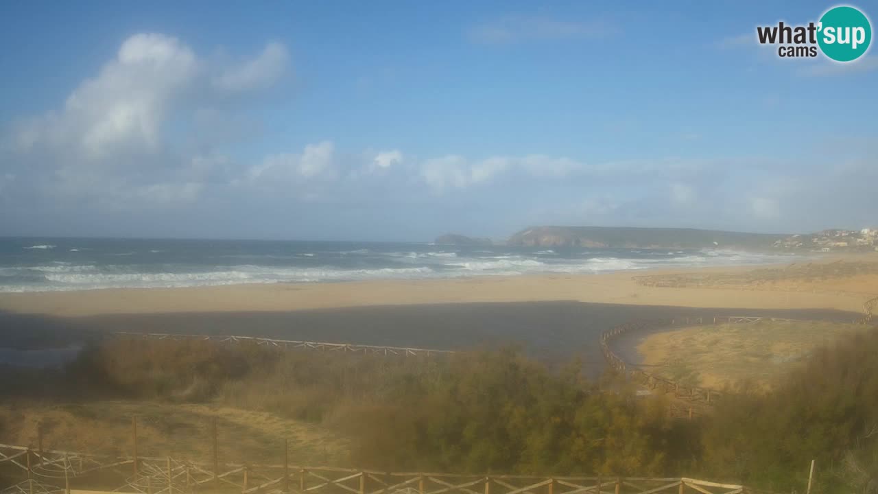 Webcam Torre dei Corsari – Live Beach View from Punta Usai