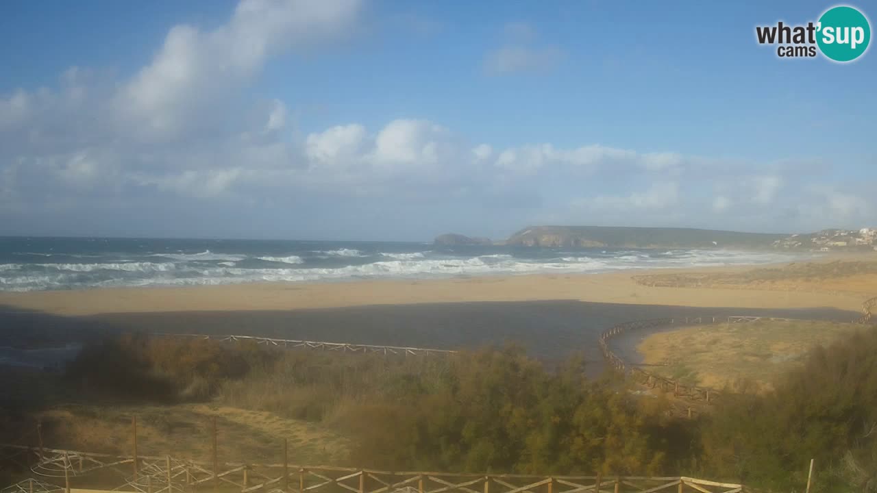 Webcam Torre dei Corsari – Live Beach View from Punta Usai