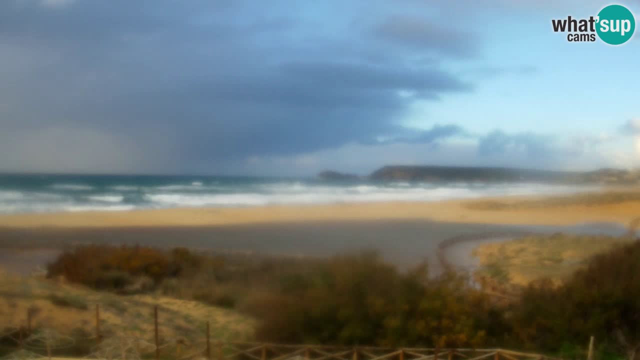 Webcam Torre dei Corsari – Liveblick auf den Strand von Punta Usai