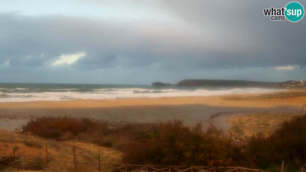 Webcam Torre dei Corsari – Vue en direct sur la plage depuis Punta Usai