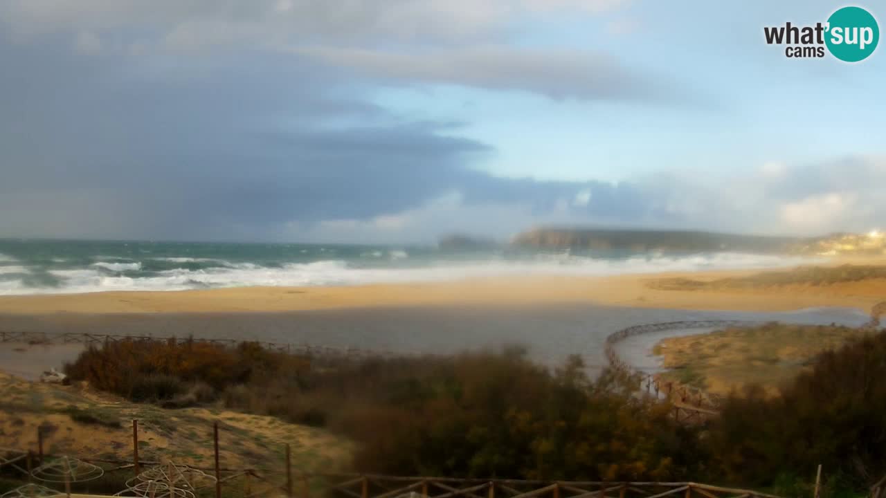 Webcam Torre dei Corsari – Liveblick auf den Strand von Punta Usai