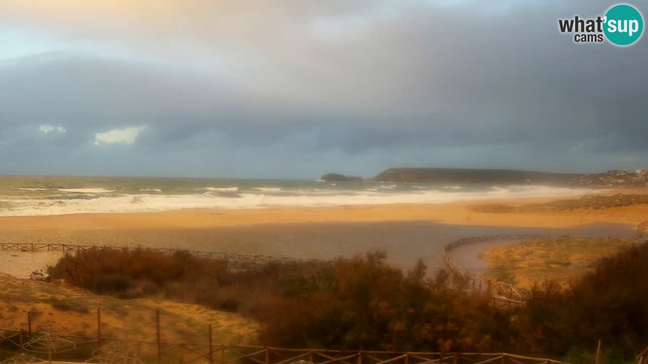 Webcam Torre dei Corsari – Liveblick auf den Strand von Punta Usai