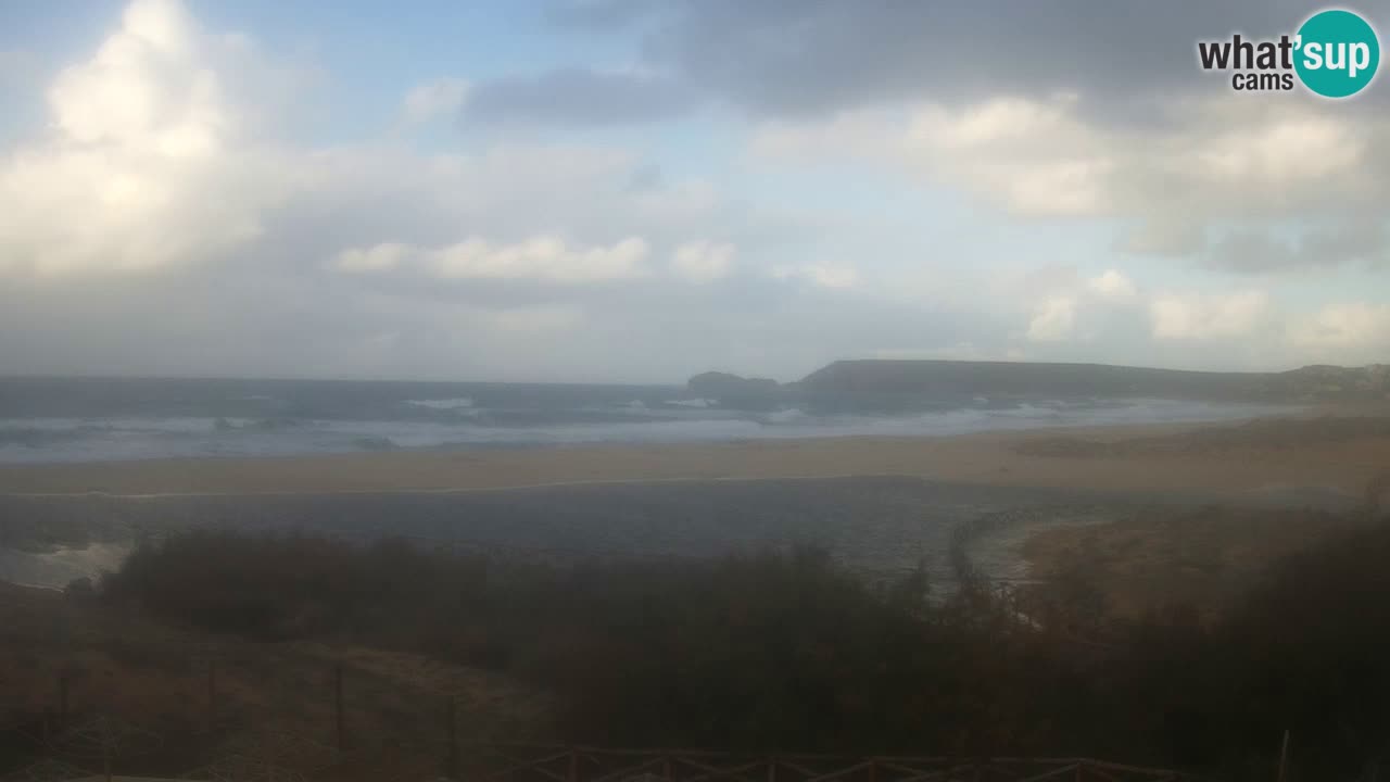 Webcam Torre dei Corsari – Vue en direct sur la plage depuis Punta Usai