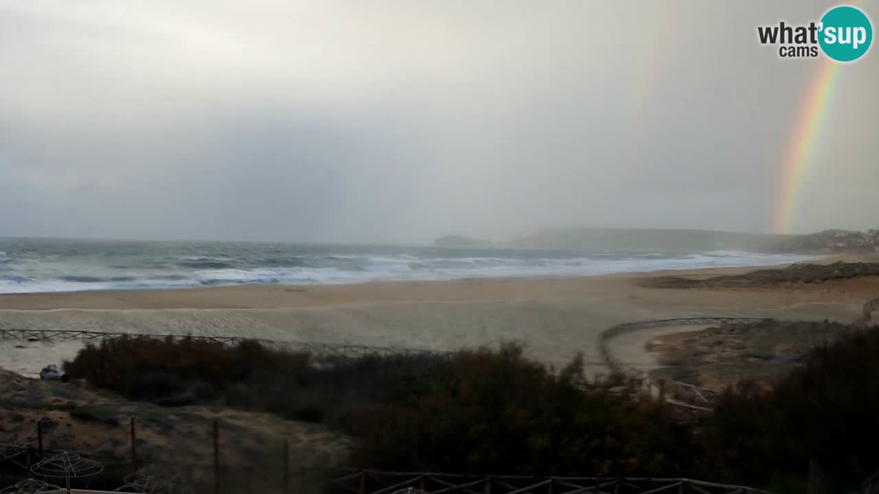 Webcam Torre dei Corsari – Vue en direct sur la plage depuis Punta Usai