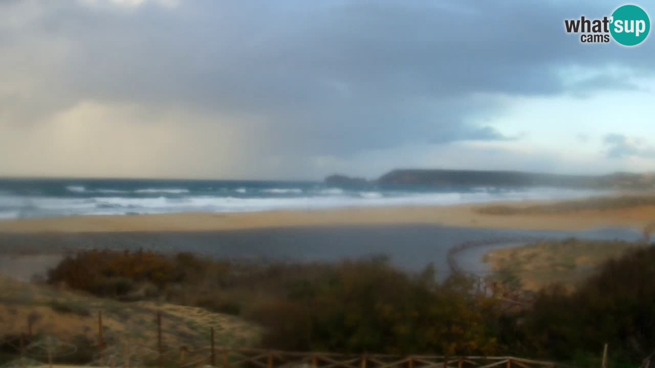 Webcam Torre dei Corsari – Live Beach View from Punta Usai