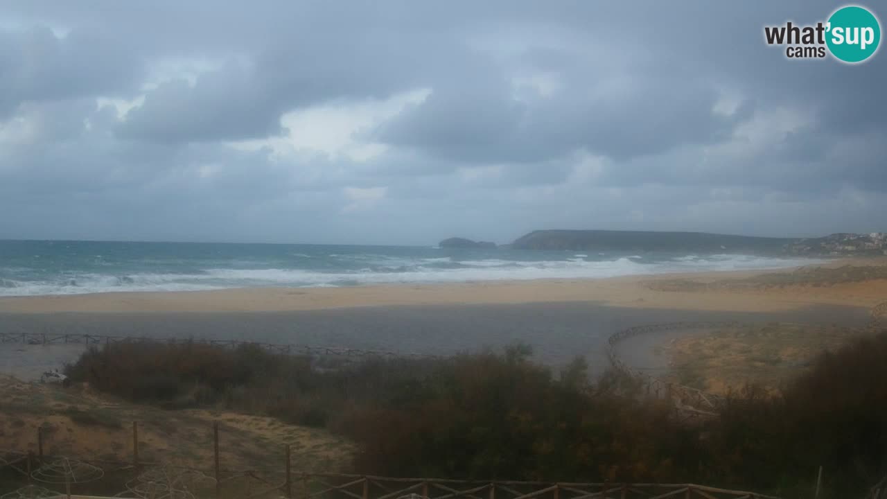 Cámara web Torre dei Corsari – Vista en directo de la playa desde Punta Usai
