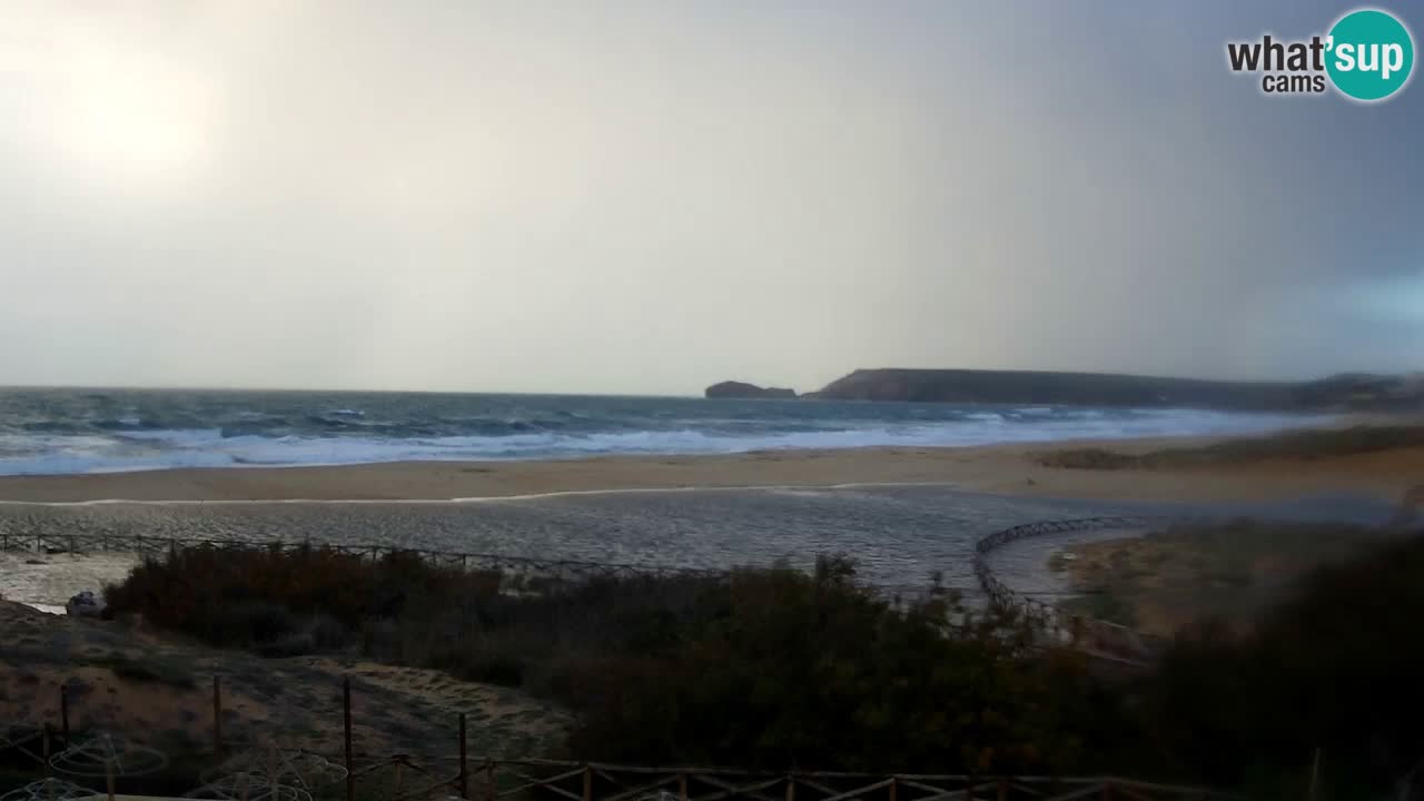 Cámara web Torre dei Corsari – Vista en directo de la playa desde Punta Usai