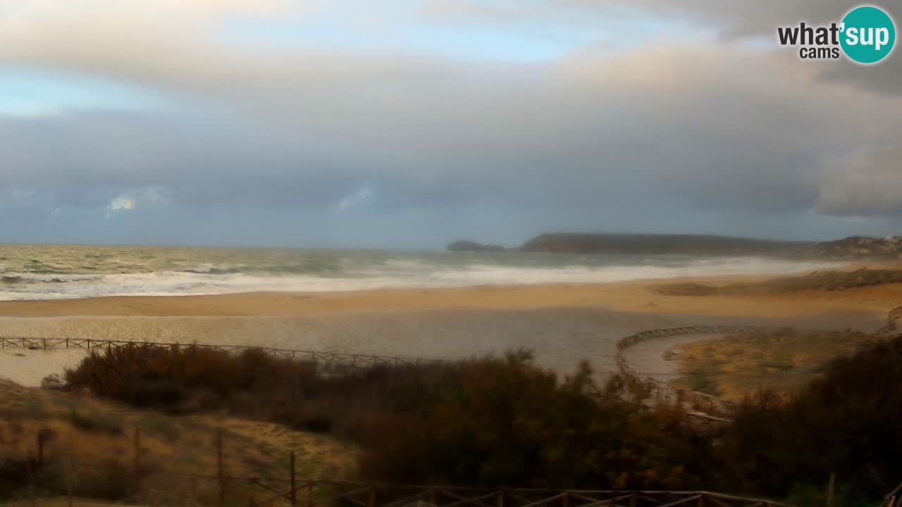 Webcam Torre dei Corsari – Vue en direct sur la plage depuis Punta Usai