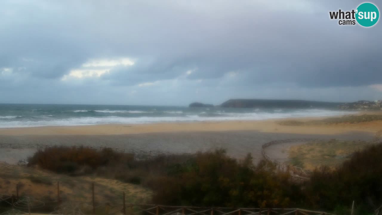 Webcam Torre dei Corsari – Liveblick auf den Strand von Punta Usai
