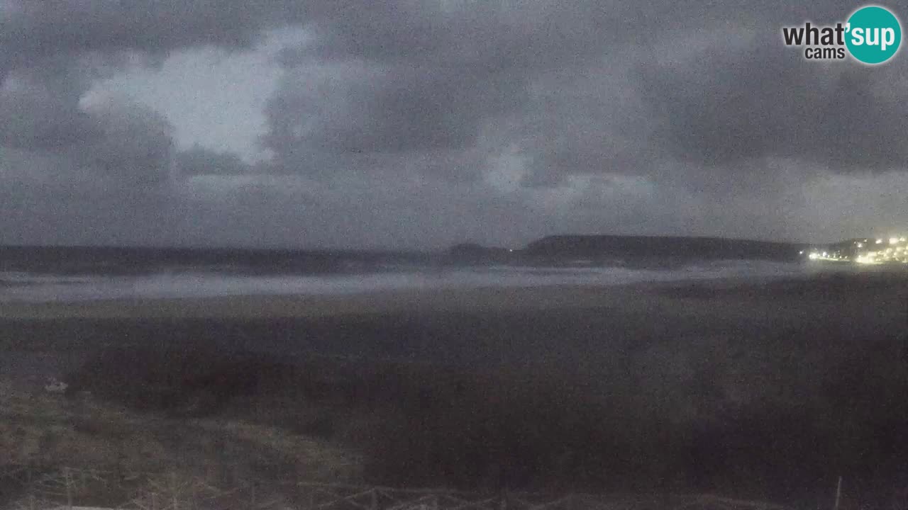 Webcam Torre dei Corsari – Liveblick auf den Strand von Punta Usai