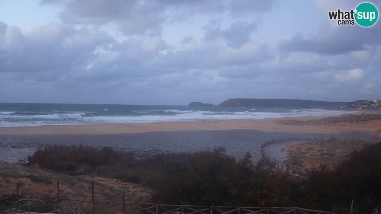 Webcam Torre dei Corsari – Liveblick auf den Strand von Punta Usai