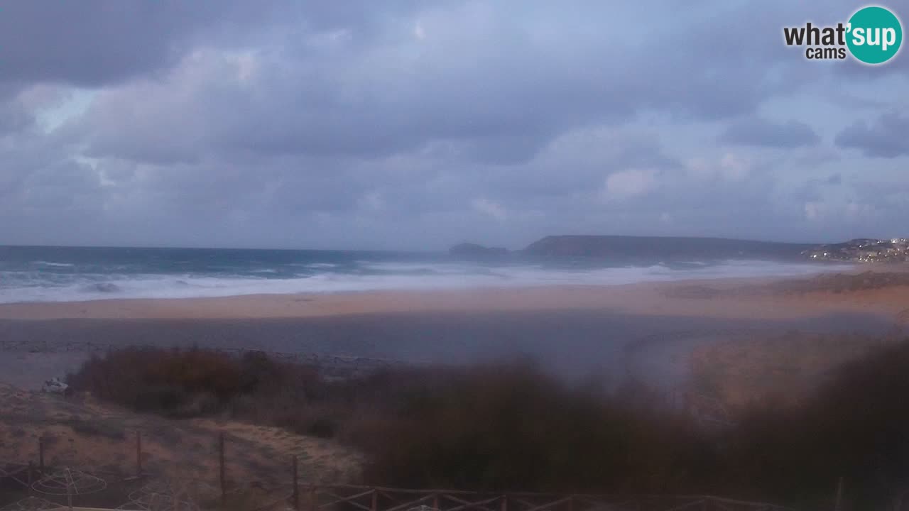 Cámara web Torre dei Corsari – Vista en directo de la playa desde Punta Usai