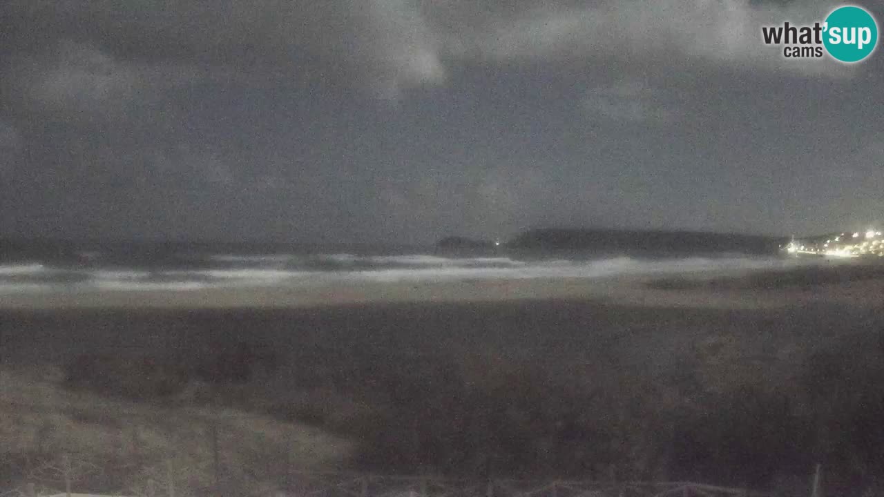 Webcam Torre dei Corsari – Liveblick auf den Strand von Punta Usai