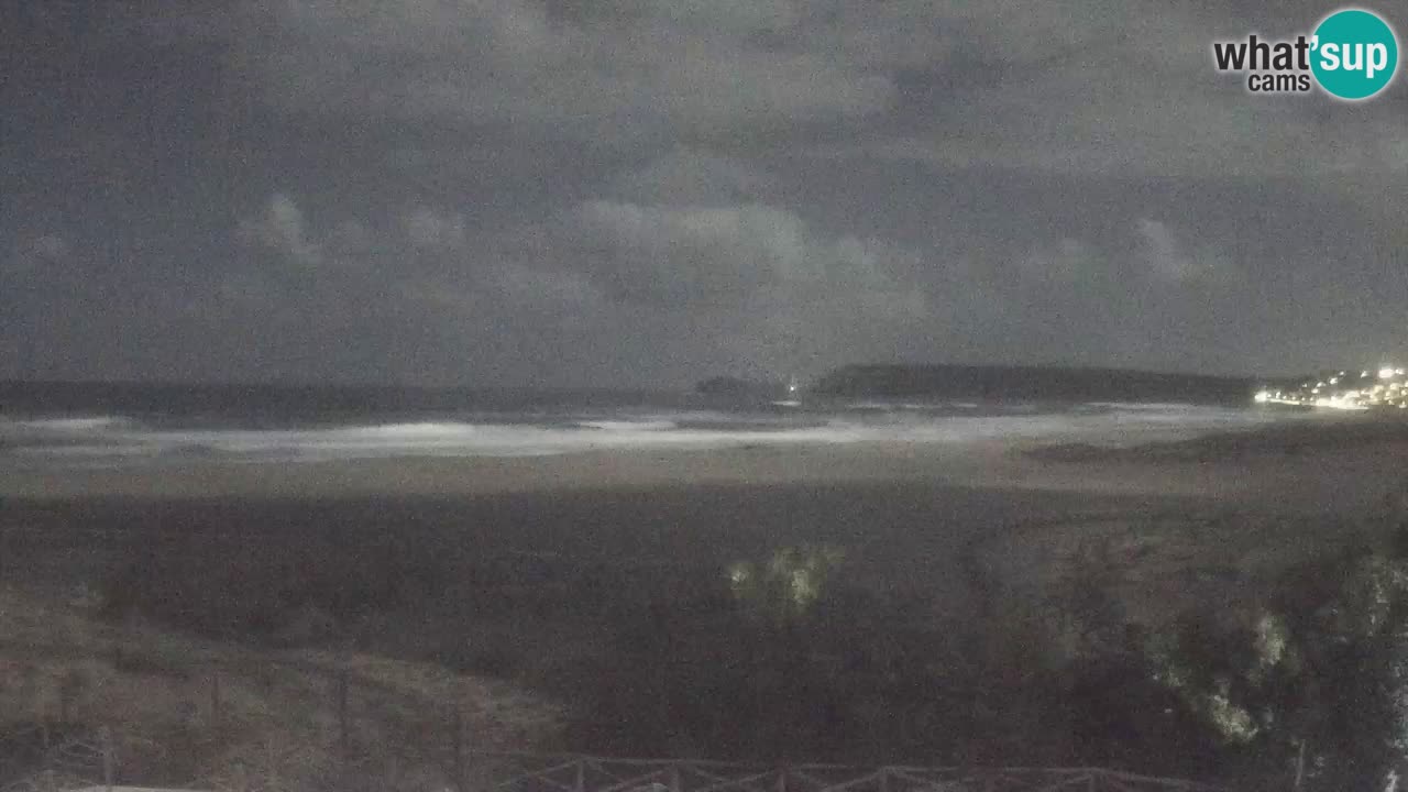 Webcam Torre dei Corsari – Liveblick auf den Strand von Punta Usai