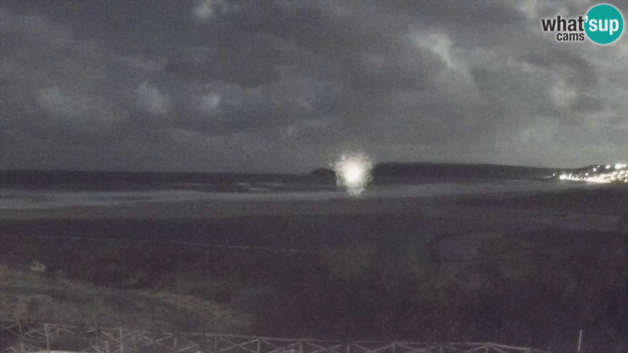 Webcam Torre dei Corsari – Vista live sulla spiaggia da Punta Usai