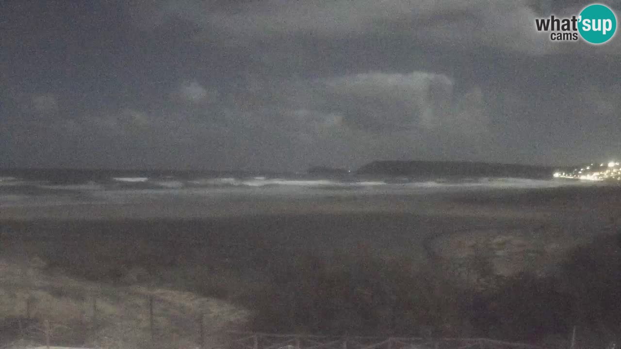 Webcam Torre dei Corsari – Live Beach View from Punta Usai