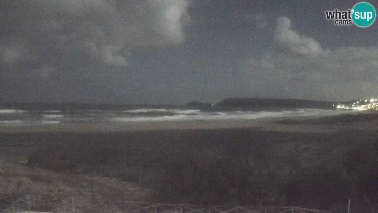 Webcam Torre dei Corsari – Live Beach View from Punta Usai