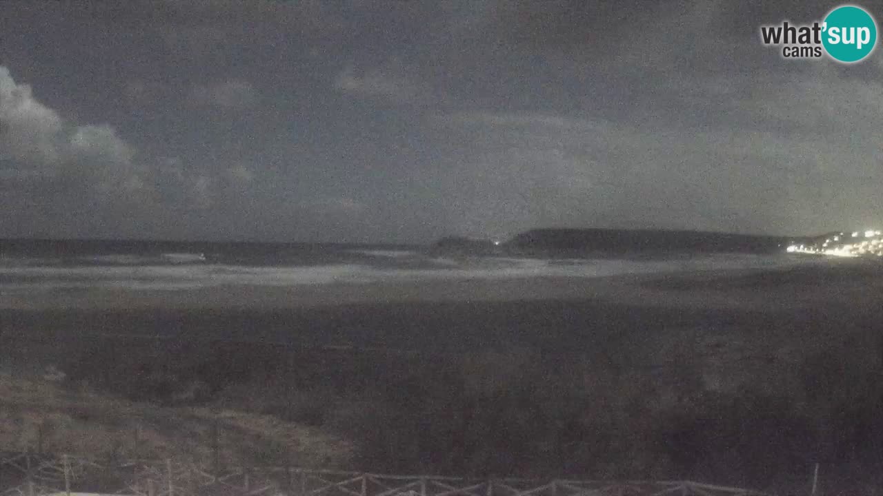 Webcam Torre dei Corsari – Liveblick auf den Strand von Punta Usai