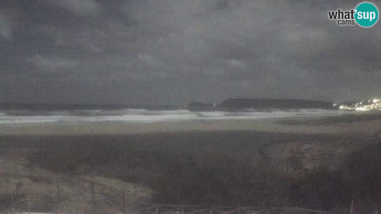 Webcam Torre dei Corsari – Liveblick auf den Strand von Punta Usai