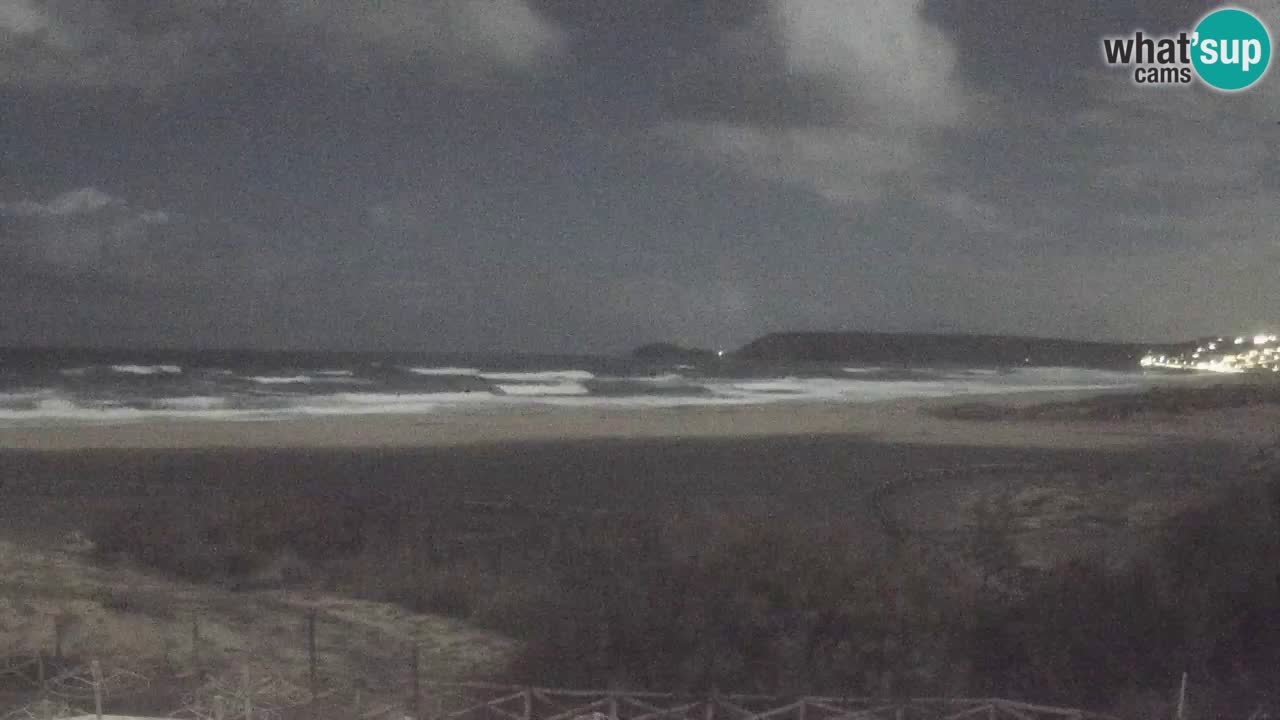 Webcam Torre dei Corsari – Live Beach View from Punta Usai