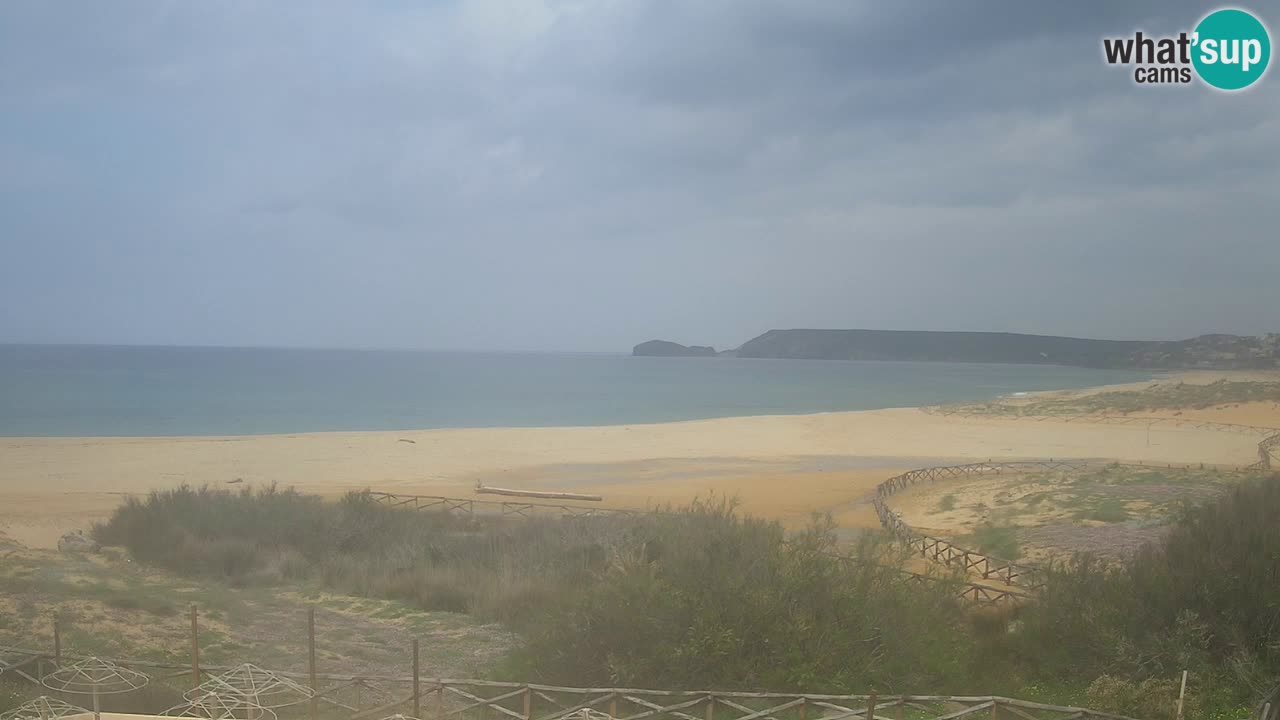 Webcam Torre dei Corsari – Liveblick auf den Strand von Punta Usai