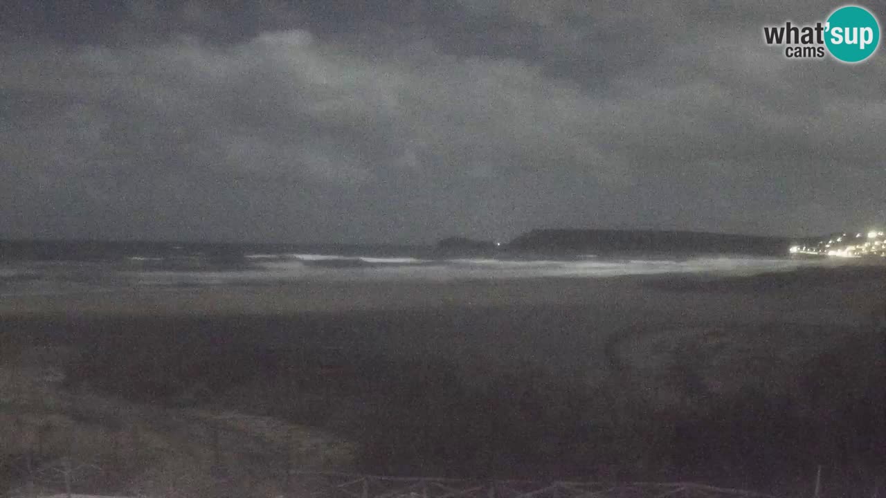 Webcam Torre dei Corsari – Live Beach View from Punta Usai