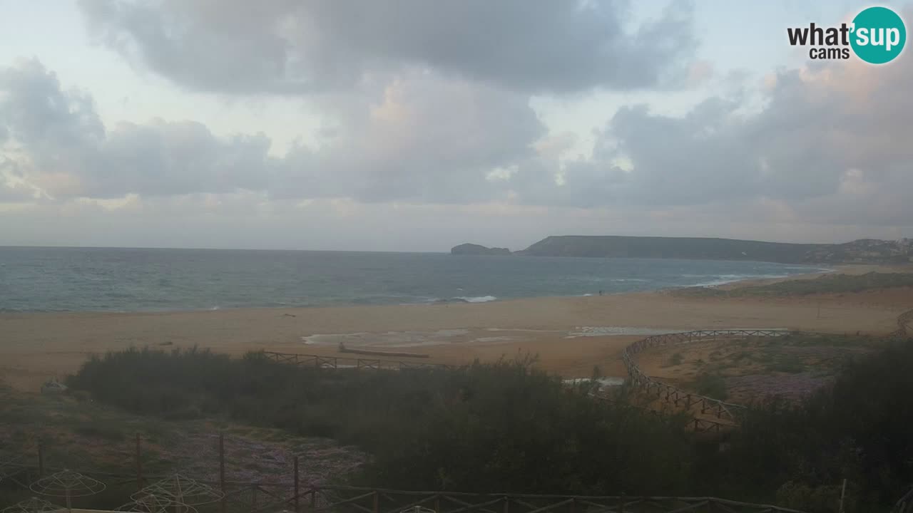 Webcam Torre dei Corsari – Liveblick auf den Strand von Punta Usai