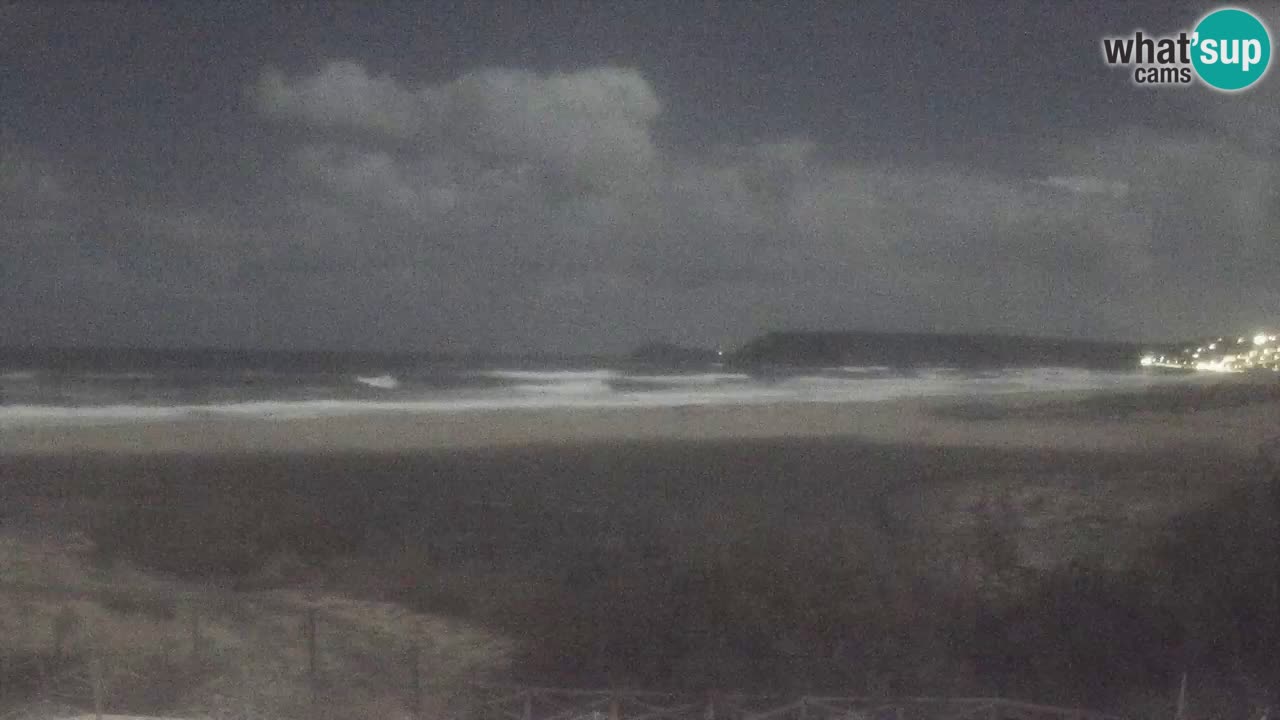 Web kamera Torre dei Corsari – Pogled uživo na plažu s Punta Usai